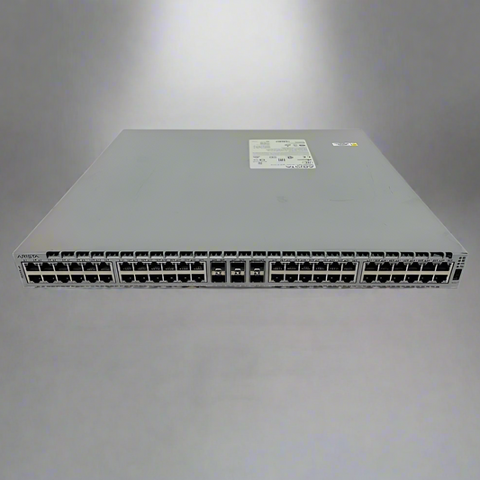 ARISTA Network Switch Back-to-Front Airflow 48-Port 1GE & 6-10GE SFP+ Uplinks (New)