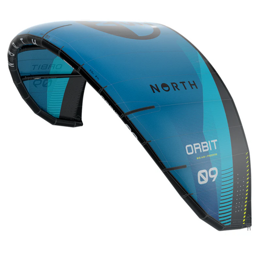 NORTH Orbit Freeride / Big Air Water Surfing Kite 9 Meter Turquoise 85000.240000 2024