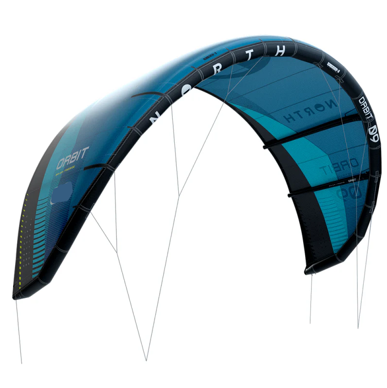 NORTH Orbit Freeride / Big Air Water Surfing Kite 9 Meter Turquoise 85000.240000 2024