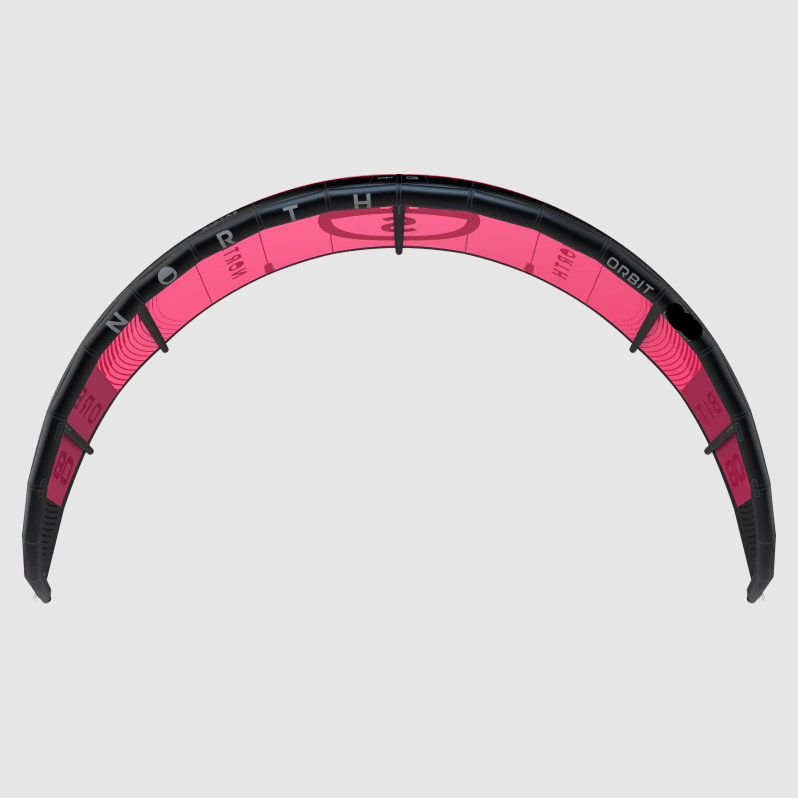 NORTH Orbit Freeride / Big Air Water Surfing Kite 2024 10 Meter Rubine Red 85000.240000