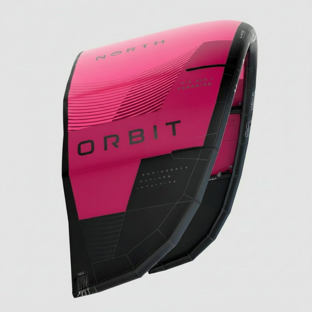 NORTH Orbit Freeride / Big Air Water Surfing Kite 2024 11 Meter Rubine Red 85000.240000