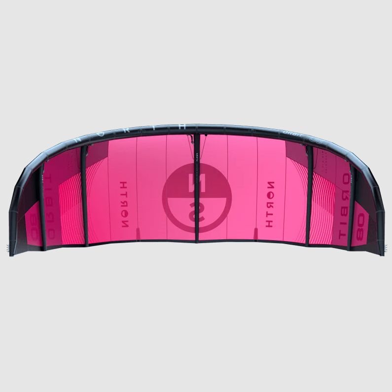 NORTH Orbit Freeride / Big Air Water Surfing Kite 2024 10 Meter Rubine Red 85000.240000