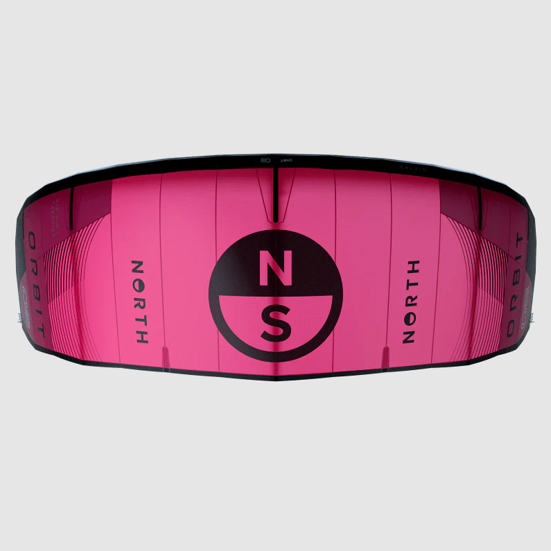 NORTH Orbit Freeride / Big Air Water Surfing Kite 2024 10 Meter Rubine Red 85000.240000