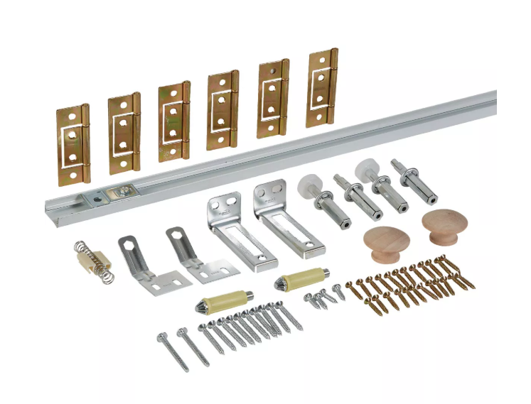 NATIONAL HARDWARE Bifold Door Hardware Set 60" Width Opening
