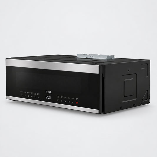 THOR KITCHEN 30 Inch Over-the-range Slim Microwave  Black & Silver TOR30L