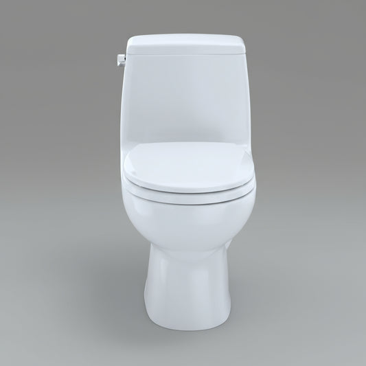 TOTO Ultimate 1 Piece Round Toilet Gravity Flush System 1.6 GPF Cotton MS853113