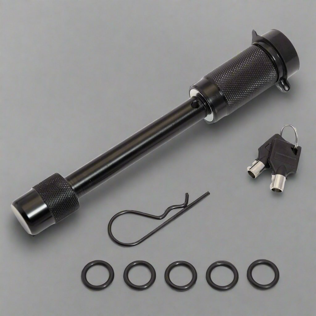 G2G4 Trailer Hitch Receiver Lock 5/8" Pin Double Safety Fits 2" & 2.5" Receivers