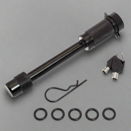 G2G4 Trailer Hitch Receiver Lock 5/8" Pin Double Safety Fits 2" & 2.5" Receivers