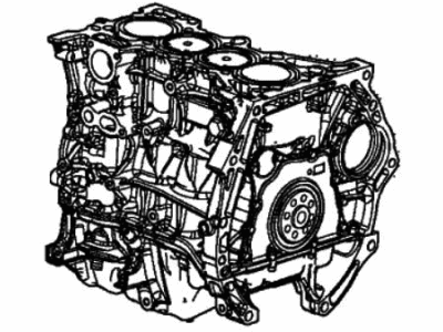 HONDA 2018-2022 Short Block Accord, Gray 100026A0A02