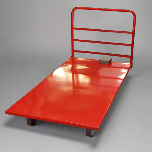 ZA@ ANTHEM Facility Armor Heavy-Duty LARGE Rolling Tile Storage Cart 40”W x 76”L x 36”H Red A70-007