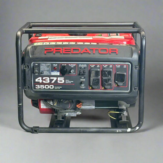 PREDATOR 4375 Watts Gas Portable Generator 3500 Watt Running New Other