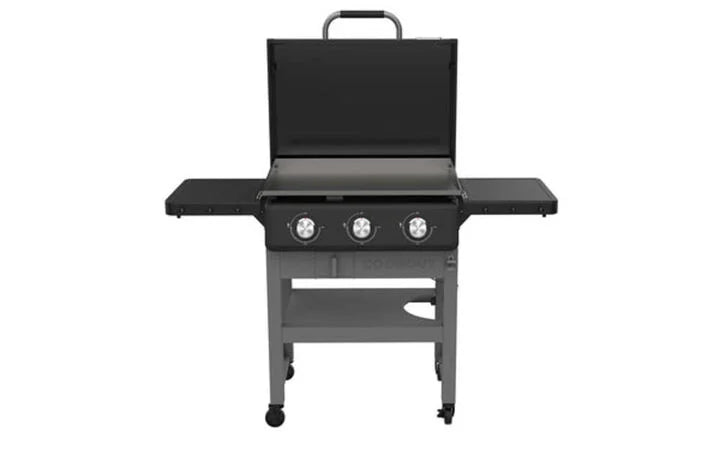 COLEMAN Cookout 3-burner Propane Griddle with Lid 550 SQ Black CO-525GG-G55660 (New Other, Distressed Box)