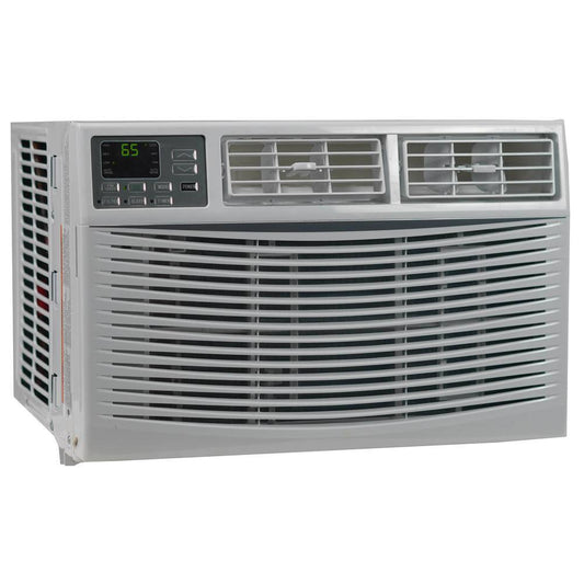 DANBY 8K BTU Window Air Conditioner With Remote 350 Sq Ft 18 1/2"W x 13 1/2"H x 15 1/2"D White DAC080EE2WDB