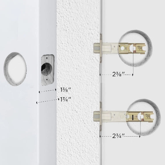KWIKSET Halifax Deadbolt Designer Style Interior Pack  Matte Black 99710-022