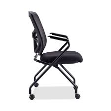 ZA@ ALERA Elusion Mesh Nesting Chairs with Padded Arms ALE-EL4914 A