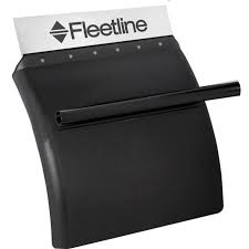 FLEETLINE Fleet Engineers Universal Poly Quarter Fender 22"W x 26"L Black FLP1900R