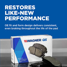 WAGNER QS Ceramic Disc Brake Shoes Set 9" x 5" Black ZD1522