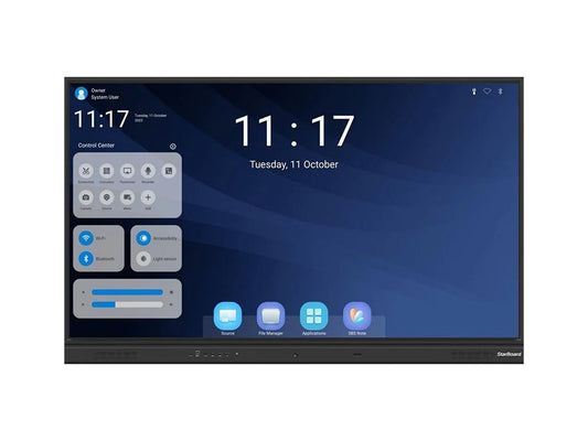 STARBOARD 75" 4K Interactive Flat Panel Display TE-QS1M-75