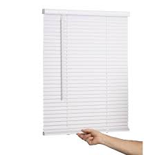 LOTUS & WINDOWARE 1" Vinyl Blind Cordless 35" x 84" White MLX3584WH