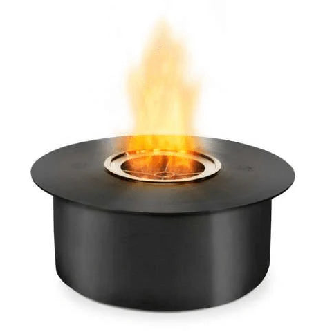 ECOSMART AB8 Round Ethanol Burner 14” Black ESF.2.B.AB8