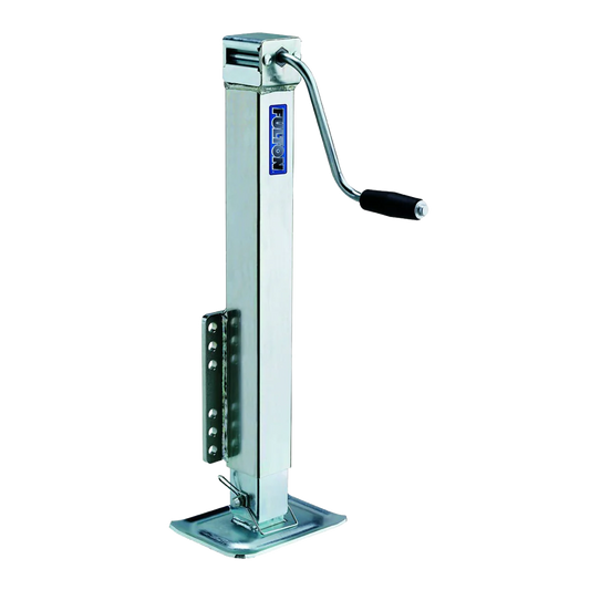 FULTON Fixed Mount Drop Leg Trailer Jack 5,000 Lbs Heavy Duty HD50000101