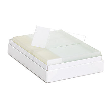 STATLAB (100 PACK) Millennia 1000 Adhesion Slides 90° Corners 75x25mm M1000W/90