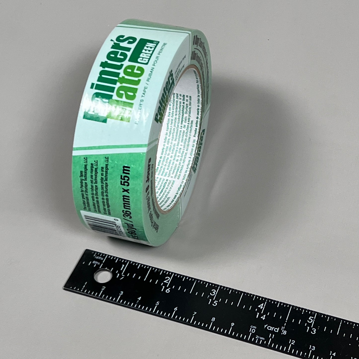 2-PK PAINTER'S MATE Multi-Surface Painter's Tape Green 1.41 IN x 60 YD 332261 (New)