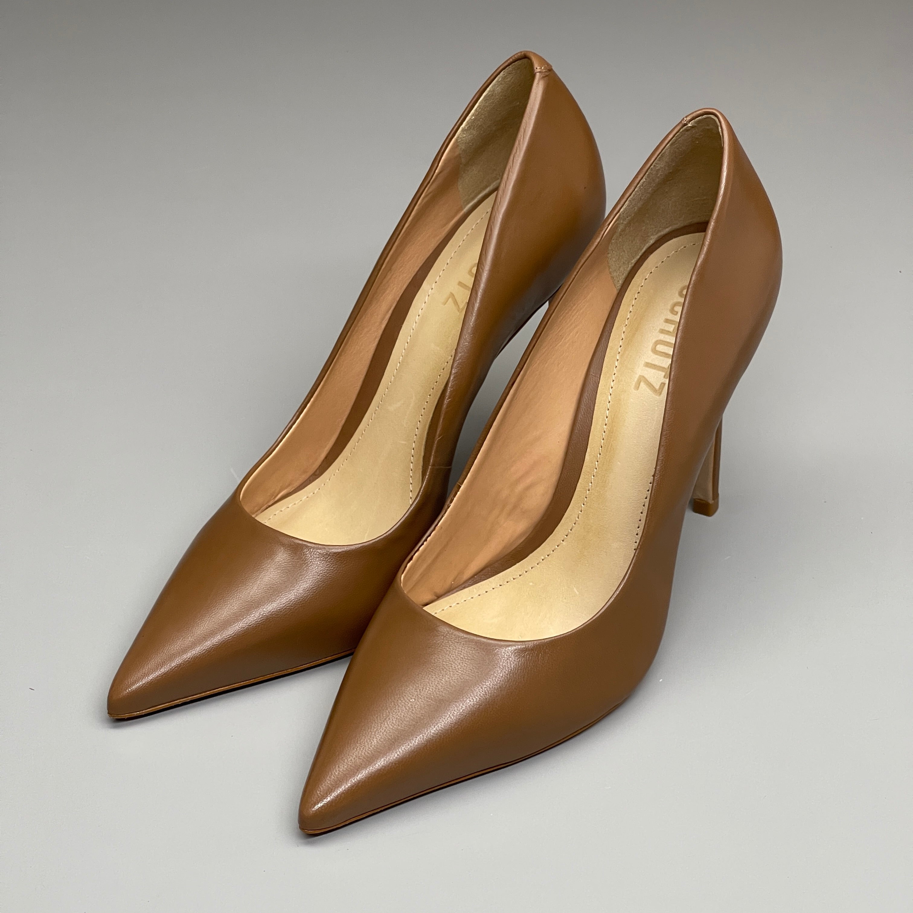 Dark hotsell tan pumps