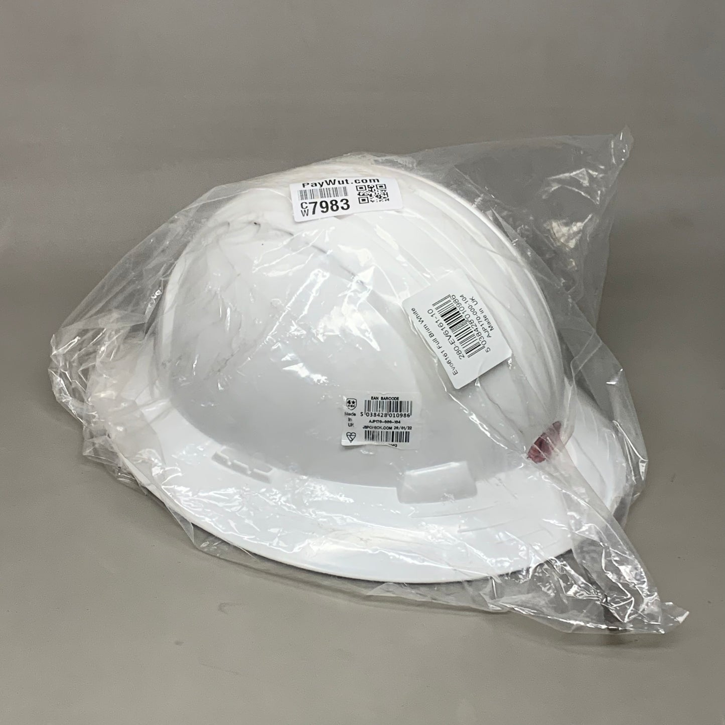 JSP Class E Brim Hard Hat 6-Point Polyester Suspension 280-EV6161-10 (New)