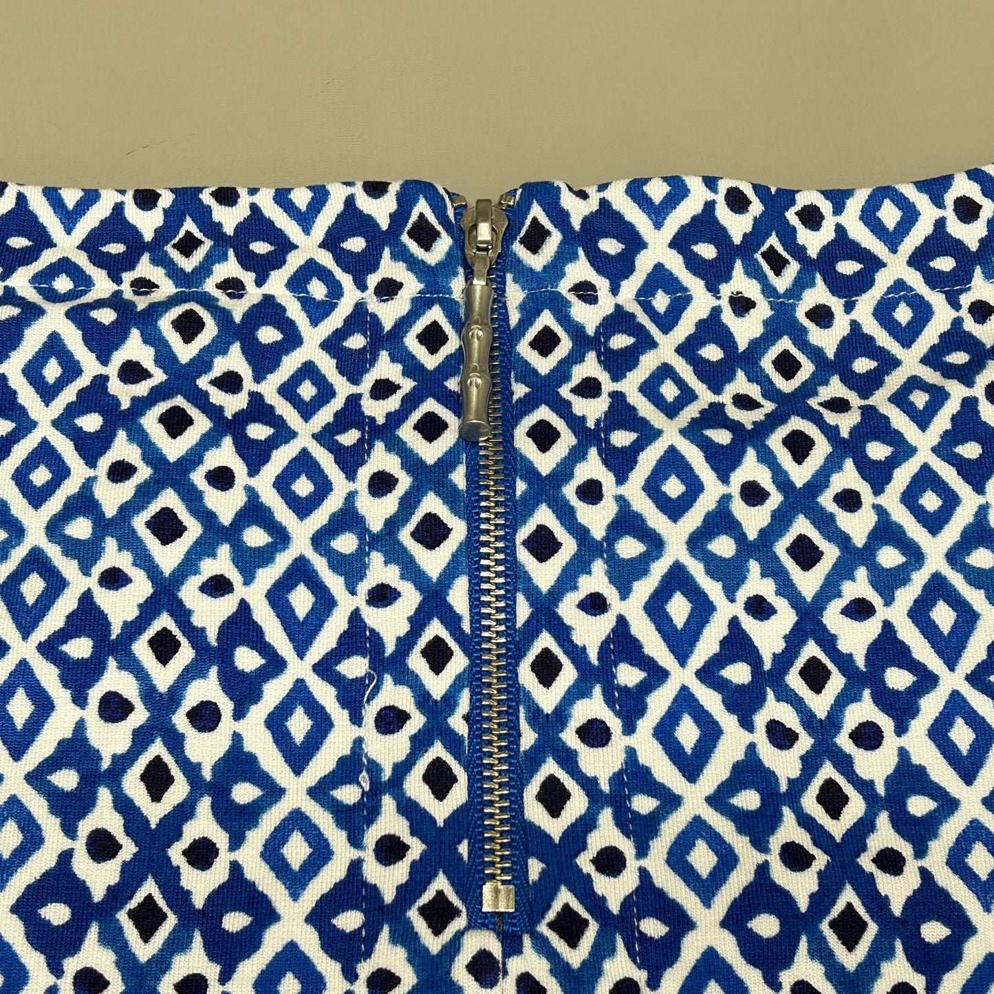 TOMMY BAHAMA Women's Tenali Tiles Short Dress Blue/White Size XL (New)