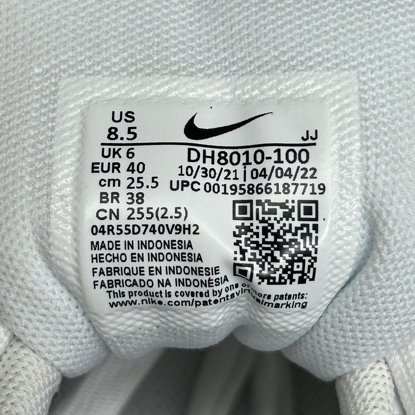 NIKE Nike Air Max 90 Women's Shoes Sz 8.5 White DH8010-100 (New, Damaged)