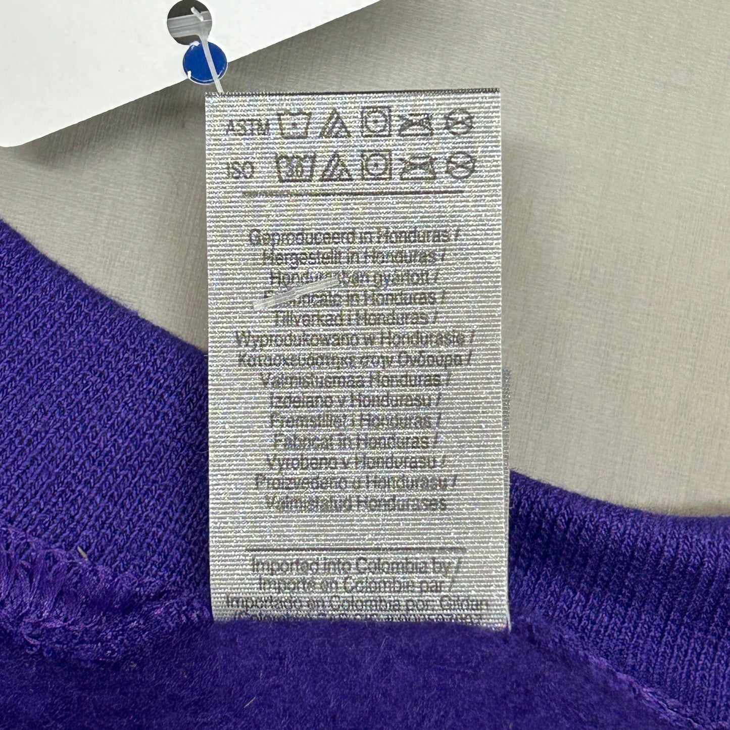 GILDAN College of the Holy Cross Heritage Hooded Sweatshirt Hoodie Unisex Sz S Purple (New)