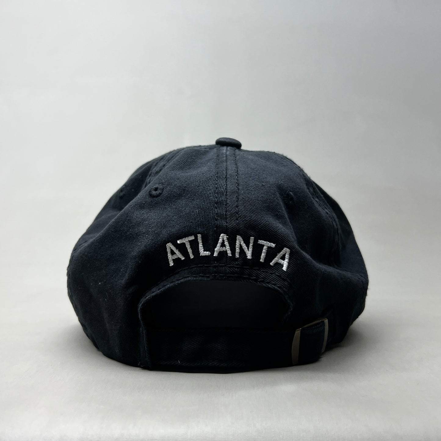 COCA-COLA Atlanta Script Stretch Baseball Cap Fit Sz One Size Black 23632 (New)