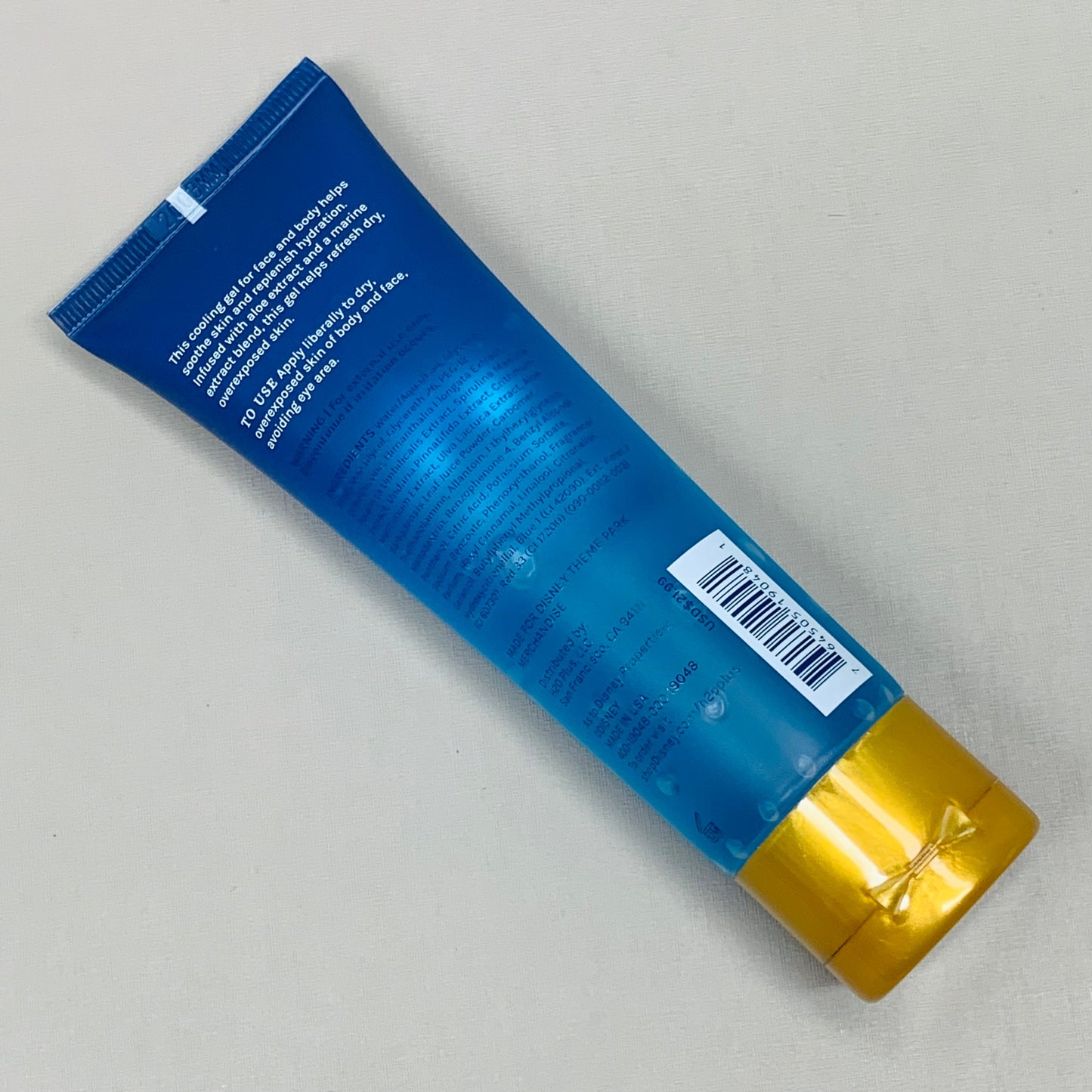 ZA@ DISNEY Resorts (6 PACK) H2O+ Cooling Aloe Gel 3 oz Tube DISCONTINUED 19048 (New) C