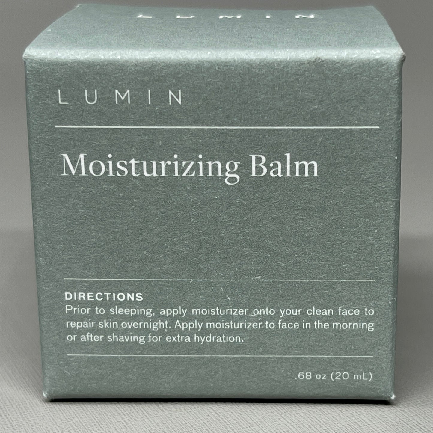 ZA@ LUMIN LOT OF 3! Men's Moisturizing Balm Ultra-Hydrating 0.68 oz 20ml (New) D