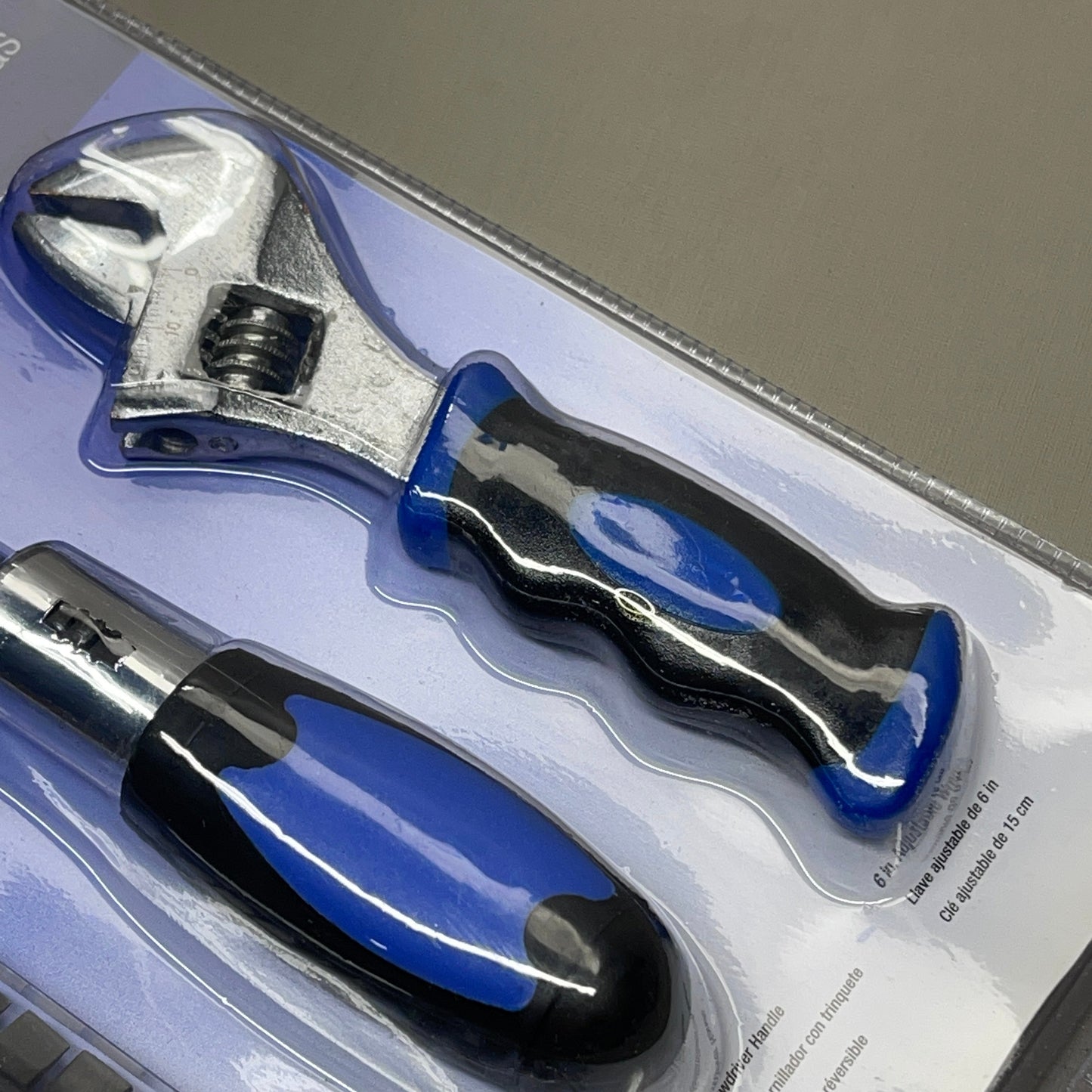 ZA@ HELPING HAND 12 PC Stubby Tool Set W/ Adjustable Wrench And Screwdriver FQ20309 (New) B