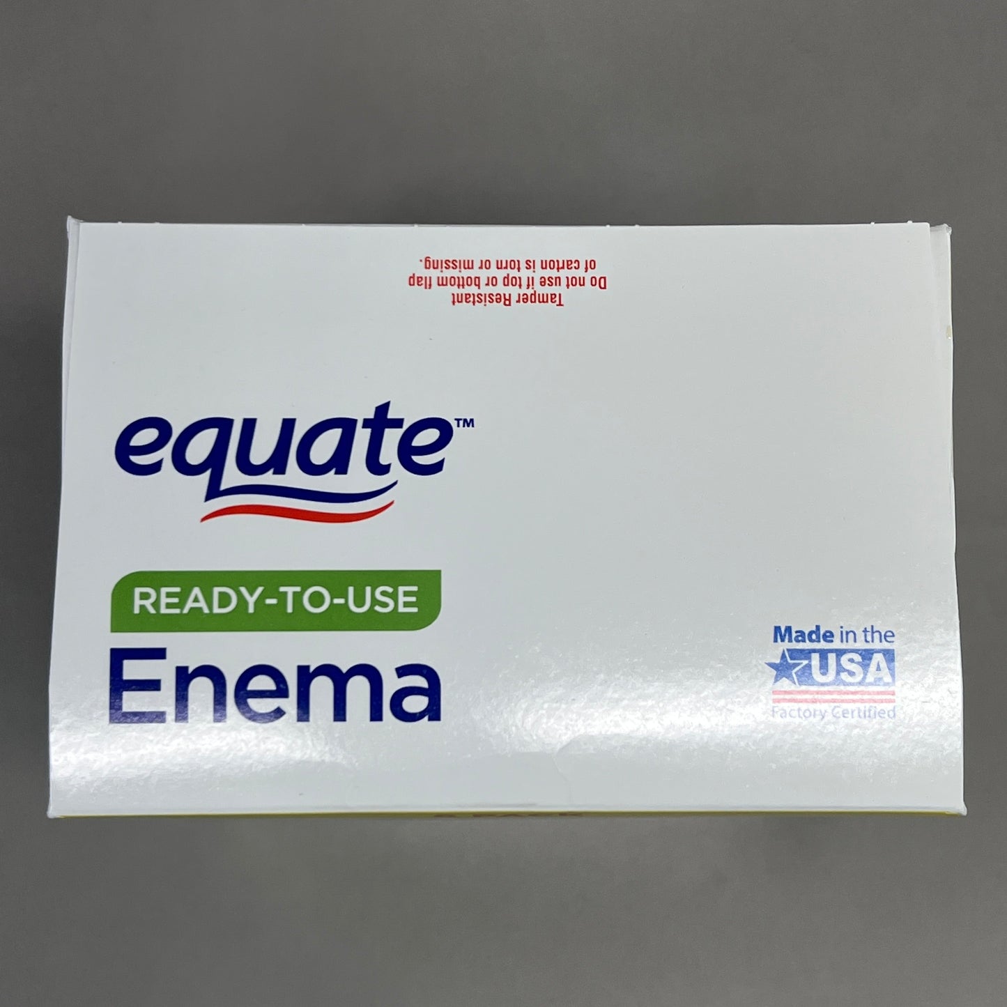 ZA@ EQUATE 6-PACK Enema Sodium Phosphates Saline Laxative Bottles 4.5 fl oz 9/24 429703 (New) G