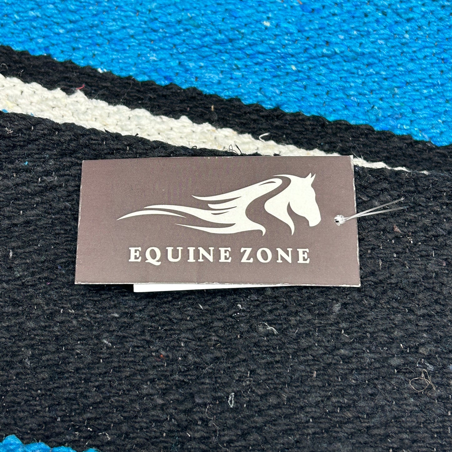 EQUINE ZONE 30" x 60" Saddle Blanket Blue (New)