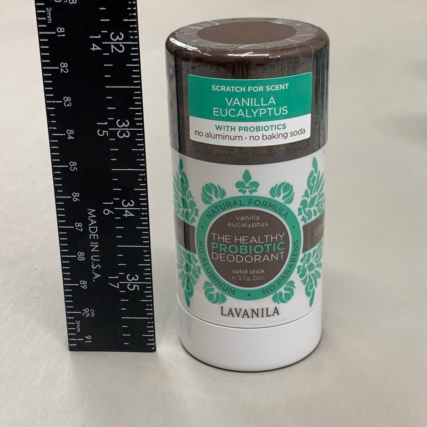 ZA@ LAVANILA The Healthy Deodorant Natural Vanilla Eucalyptus Lot of 24 Solid Stick 2 oz 20182 (Dried Out)