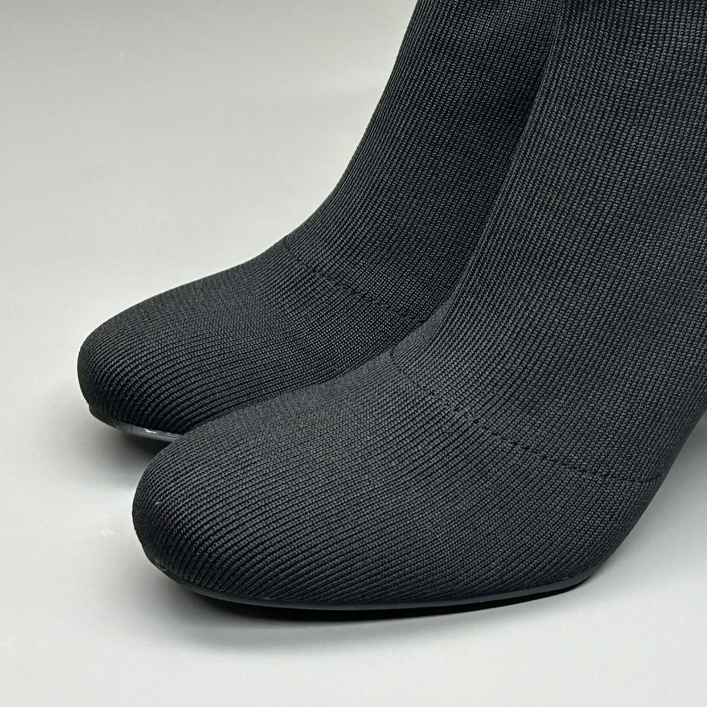 MIA Erika Fly Knit Booties Dress Boots Black 2” Heel Sz 9 GS7553115Y (New)