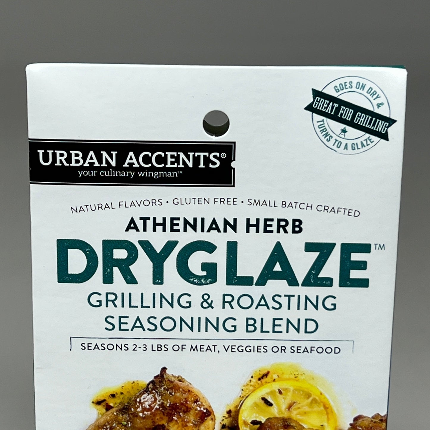 ZA@ URBAN ACCENTS 2-Pack Athenian Herb Dryglaze Seasoning Mix BB Oct 2023 D