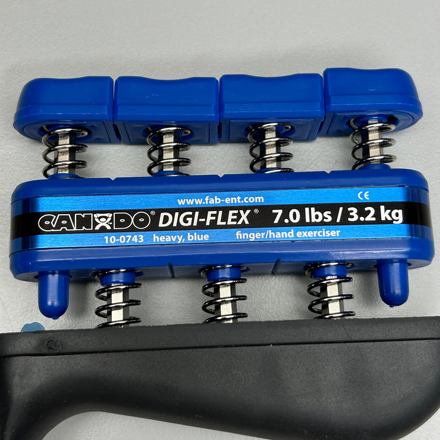 CANDO Digi-Flex Finger/Hand Exerciser Progressive Exercise System 7 lbs Heavy Blue (New)