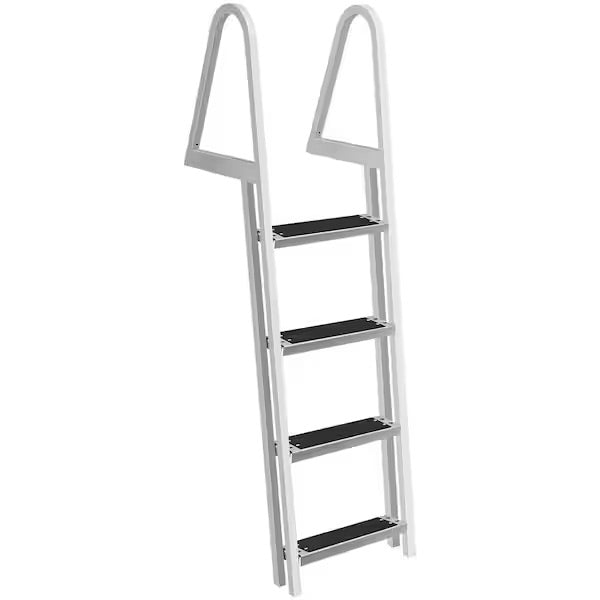VEVOR Removable Dock Ladder with Rubber Mat 16" x 4", 350Lbs Load (New)