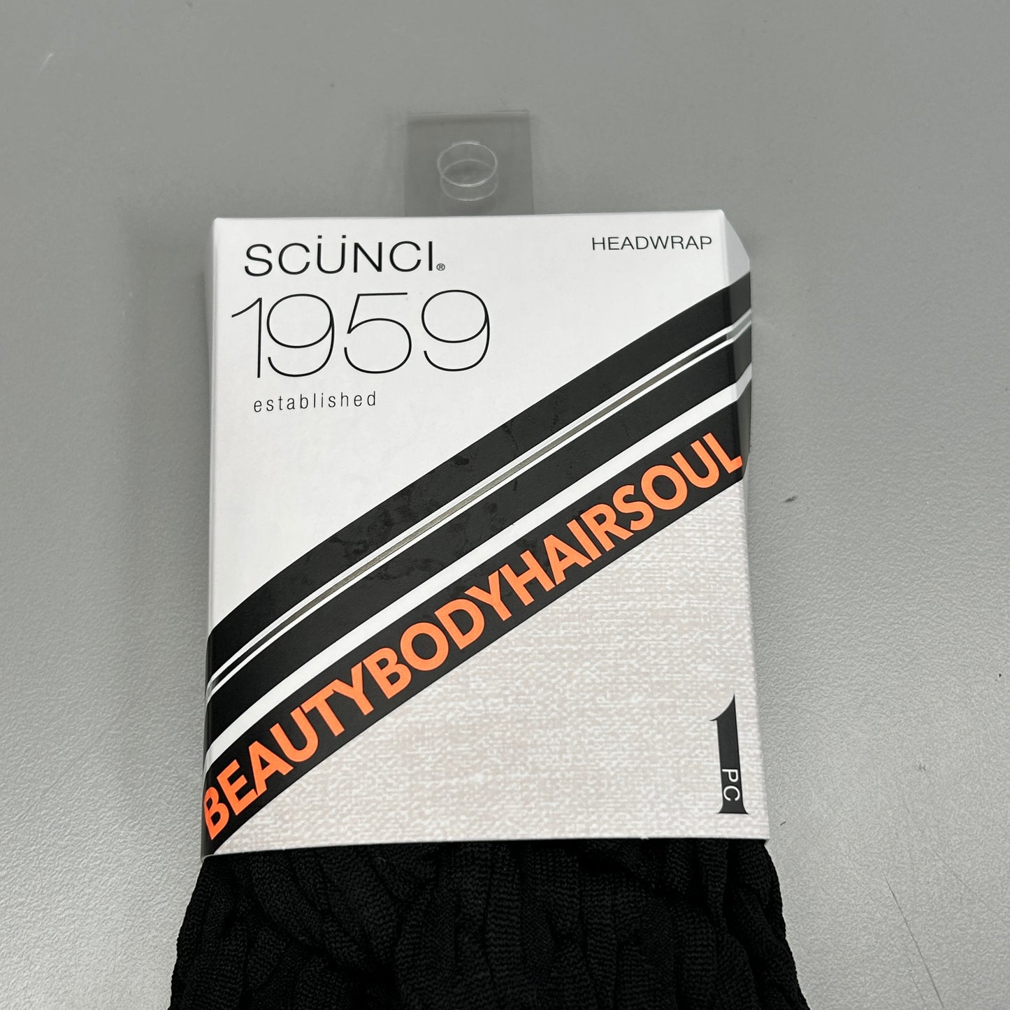 SCUNCI 3-PACK! Headwraps 1959 Black (New)