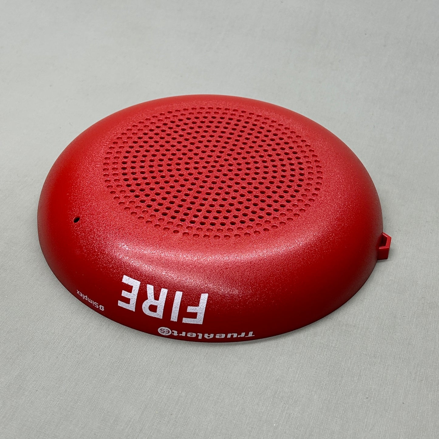 SIMPLEX Ceiling Fire Alarm Speaker Cover Red 49SOC-CRFIRE (New)