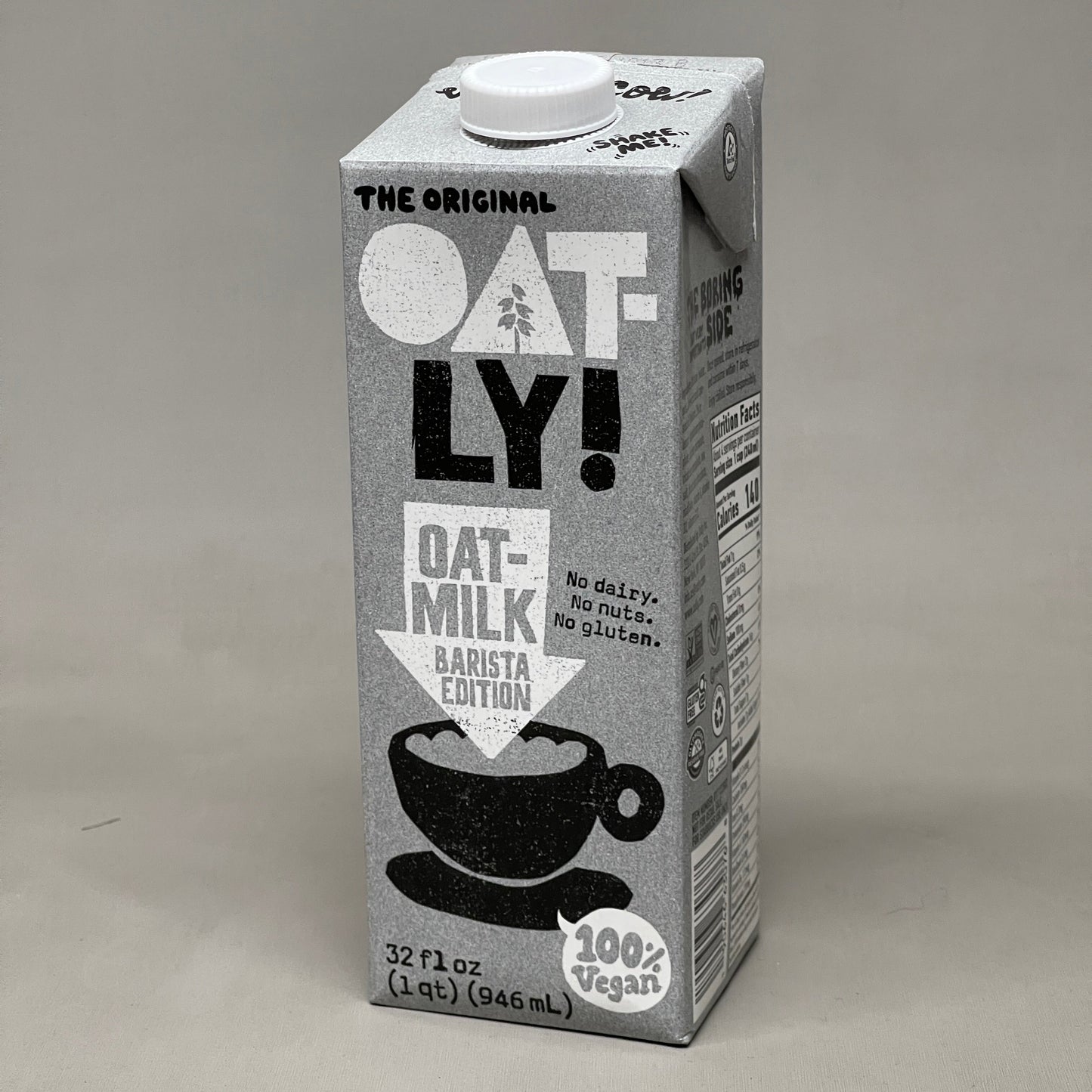 OATLY (12 PACK) Barista Edition Oat Milk 32 fl oz Plant-Based BB 01/25 11122802