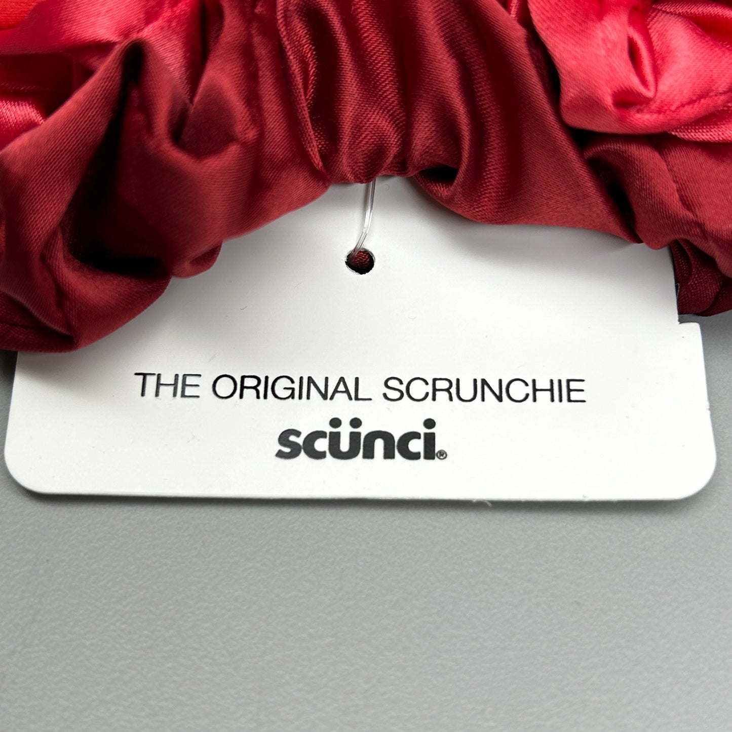 SCUNCI 3-PACK! The Original Scrunchie Coral Satin 5-Pieces (New)