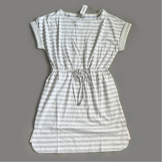 TOMMY BAHAMA Women's Short Sleeve Amira Stripe Short Dress Size XL Grey (New)