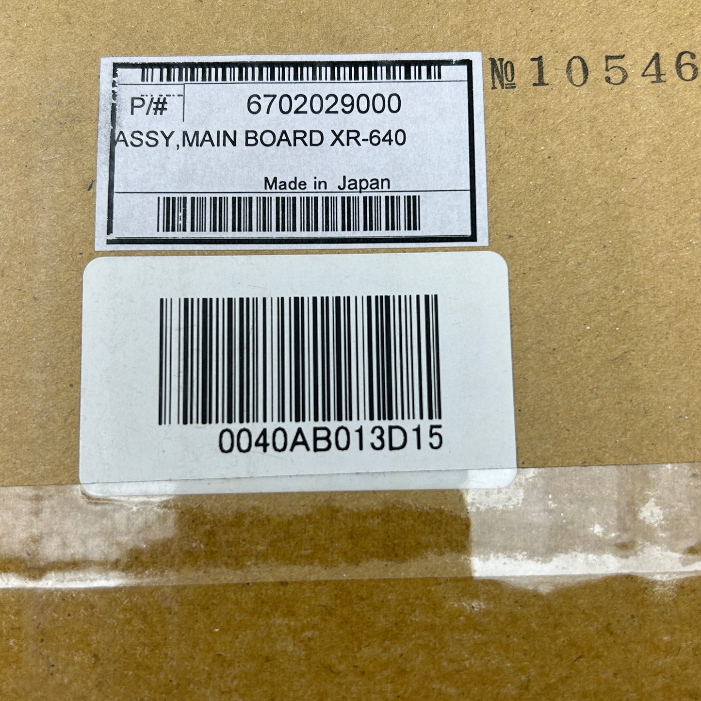 ROLAND ASSY Main Board XR-640 6702029000 (New)