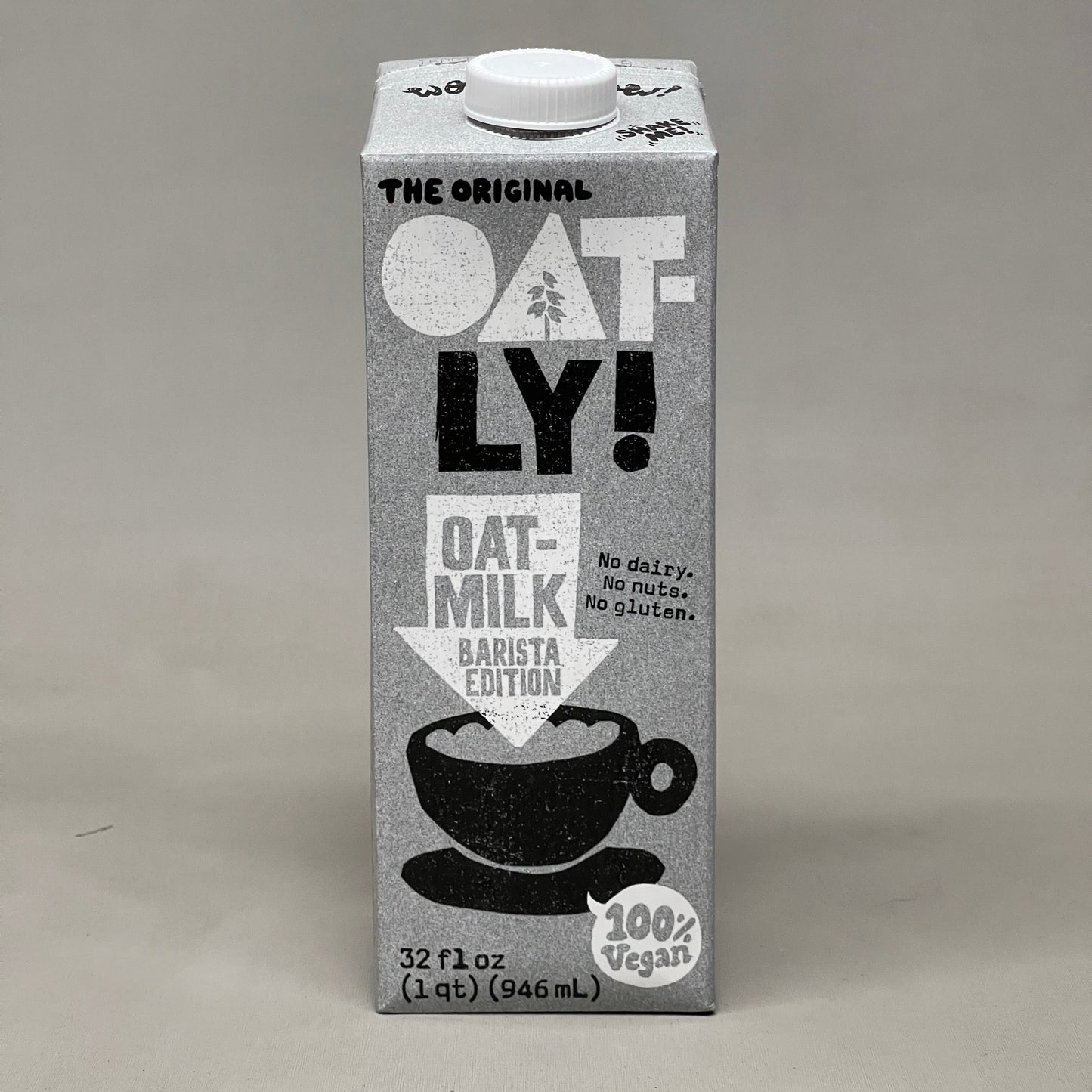 ZA@ OATLY (12 PACK) Barista Edition Oat Milk 32 fl oz Plant-Based BB 5/25 B